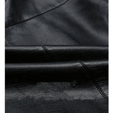 Middle-Aged And Elderly Men's Leather Jacket